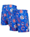 Pro Standard Men's Royal Chicago Cubs Toss Logo Woven Shorts In Royal