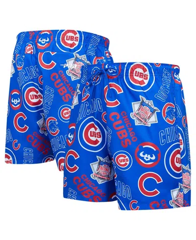 Pro Standard Men's Royal Chicago Cubs Toss Logo Woven Shorts