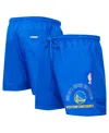 Pro Standard Men's Royal Golden State Warriors Area Code Shorts In Blue