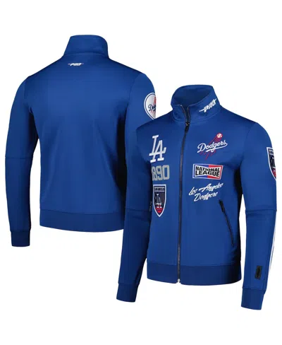 Pro Standard Men's Royal Los Angeles Dodgers Fast Lane Full-zip Track Jacket