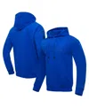 Pro Standard Men's Royal Philadelphia 76ers Triple Tonal Dk Pullover Hoodie Jacket In Royal