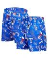 Pro Standard Men's Royal Texas Rangers Toss Logo Woven Shorts In Royal