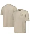 Pro Standard Men's Tan Washington Nationals Neutral Drop Shoulder T-shirt In Tan