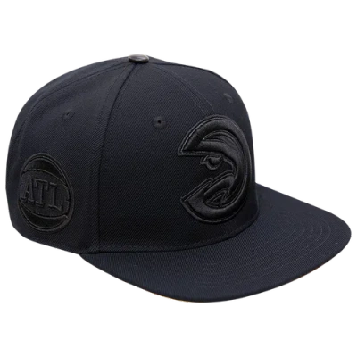 Pro Standard Mens Atlanta Hawks  Hawks Bob Logo Snapback Hat In Blue