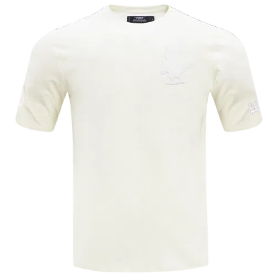 Pro Standard Mens Cardinals Retro Neutral Cj Drop Shoulder Tee In Eggshell