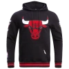 Pro Standard Mens Chicago Bulls  Bulls Retro Classic Flc Po Hoodie In Red/black/black