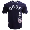 Pro Standard Mens Chicago Cubs  Cubs Retro Classic Dk Tee In Midnight Navy