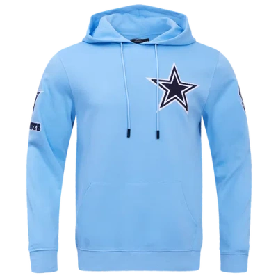 Pro Standard Mens  Cowboys Pullover Hoodie In Blue