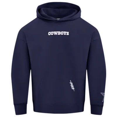 Pro Standard Mens Dallas Cowboys  Cowboys Pullover Hoodie In Blue