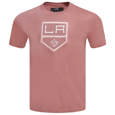 Pro Standard Mens Los Angeles Kings  Kings Clay Drop Shoulder T-shirt In Pink