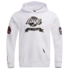 Pro Standard Mens Los Angeles Lakers  Lakers Pro Prep Drop Shoulder Hoodie In White