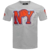 Pro Standard Mens  Knicks Mash Up Sj Tee In Gray