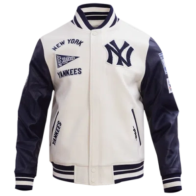 Pro Standard Mens New York Yankees New York Yankees Retro Clssc Wool Varsity Jacket In Multi