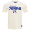 Pro Standard Mens  76ers World Of Basketball T-shirt In Eggshell/multi