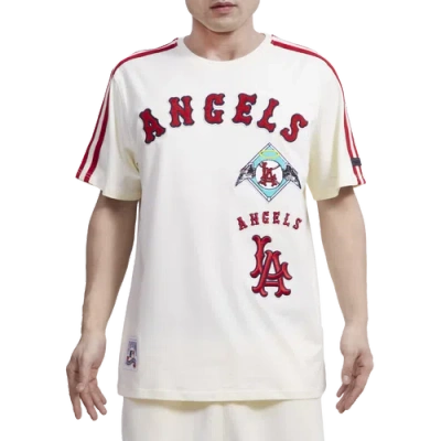 Pro Standard Mens  Angels Retro Classic Sj Striped Tee In Multi