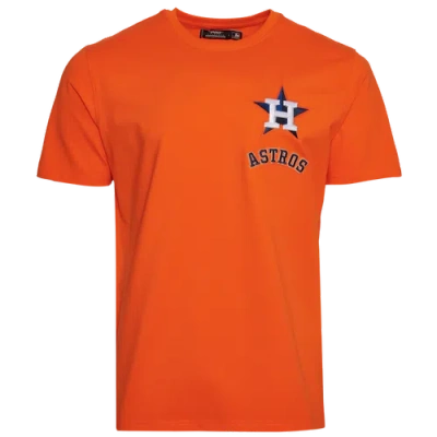 Pro Standard Mens  Astros Championships Sj T-shirt In Orange