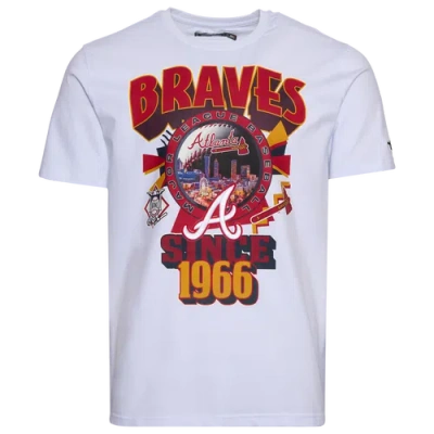 Pro Standard Mens  Atlanta Braves Deco Sj T-shirt In Gray