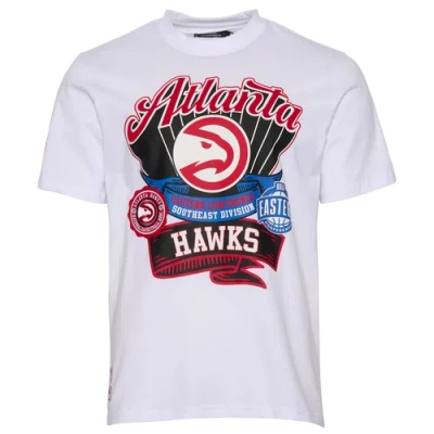 Pro Standard Mens  Atlanta Hawks S/s Flex T-shirt In White