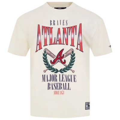 Pro Standard Mens  Braves Around The World Cj Drop Shoulder T-shirt