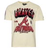 Pro Standard Mens  Braves Gtp Short Sleeve T-shirt In Beige/multi