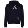 Pro Standard Mens  Braves Homerun Fleece Pullover Hoodie In Midnight/multi
