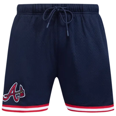 Pro Standard Mens  Braves Mesh Basketball Shorts