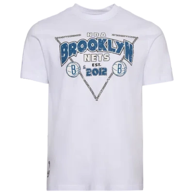 Pro Standard Mens  Brooklyn Nets S/s Flex T-shirt In White