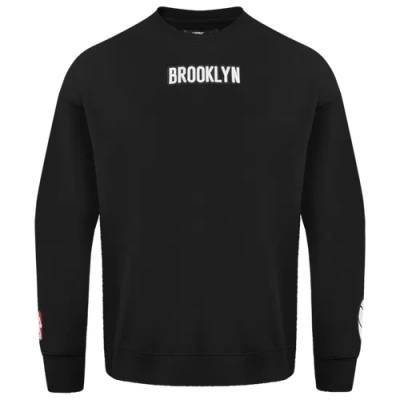 Pro Standard Mens  Brooklyn Nets Sweatshirt In Black