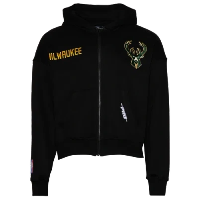 Pro Standard Mens  Bucks Gold Hoops Pro Full-zip Hoodie In Multi