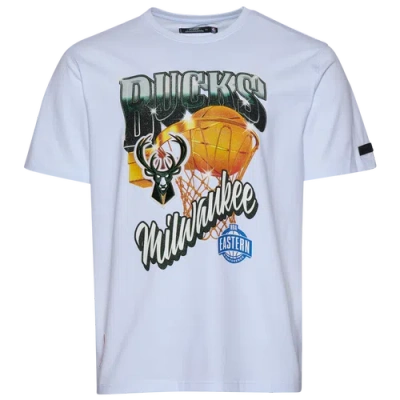 Pro Standard Mens  Bucks Gold Hoops Short Sleeve Flex T-shirt In Multi