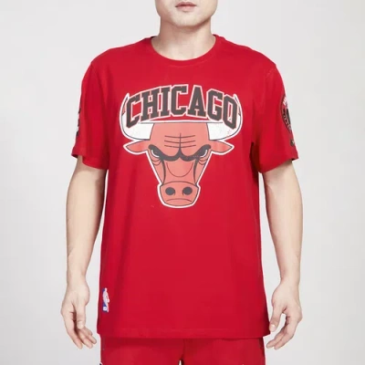 Pro Standard Mens  Bulls Crackle Sj T-shirt In Red
