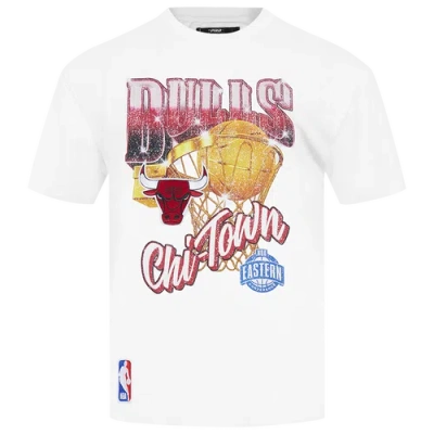 Pro Standard Mens  Bulls Gold Hoops Short Sleeve Flex T-shirt In Multi