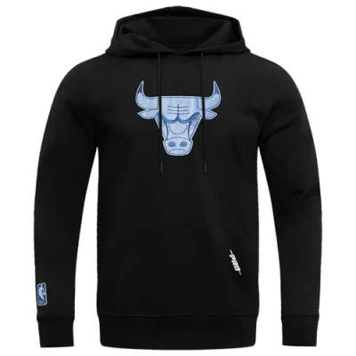 Pro Standard Mens Chicago Bulls  Bulls Logo Hoodie In Black