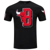 Pro Standard Mens  Bulls Mash Up Sj Tee In Black