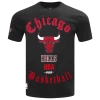 Pro Standard Mens  Bulls Old English Sj Tee In Black