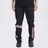 Pro Standard Mens  Bulls Os Letters Woven Pants In Black/black