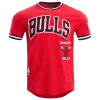 Pro Standard Mens  Bulls Retro Classic Dk Tee In Burgundy
