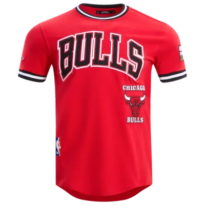 Pro Standard Mens  Bulls Retro Classic Dk Tee In Burgundy