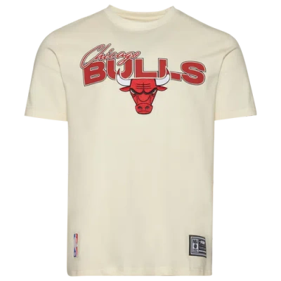 Pro Standard Mens  Bulls World Of Basketball T-shirt In Eggshell/multi