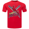 Pro Standard Mens  Cardinals Mash Up M Sj Tee In Red