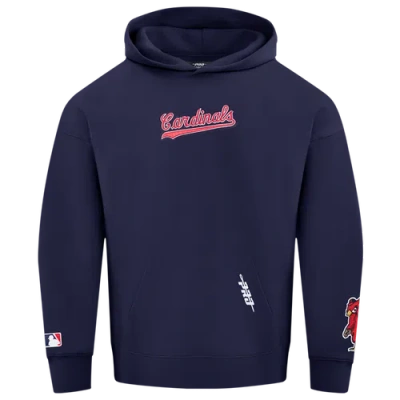Pro Standard Mens  Cardinals Pullover Hoodie In Blue