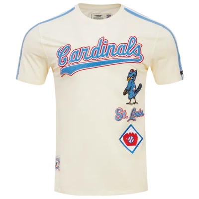 Pro Standard Mens  Cardinals Retro Classic Sj Striped Tee In Multi