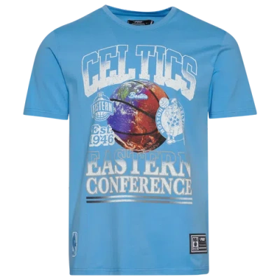 PRO STANDARD MENS PRO STANDARD CELTICS BLUES SJ T-SHIRT