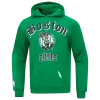 Pro Standard Mens  Celtics Old English Flc Po Hoodie In Green