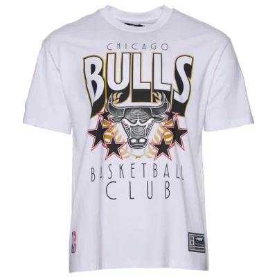 Pro Standard Mens  Chicago Bulls Empire Pro Drop Shoulder T-shirt In White