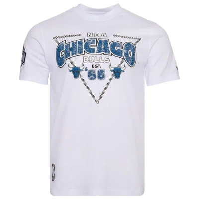 Pro Standard Mens  Chicago Bulls S/s Flex T-shirt In White