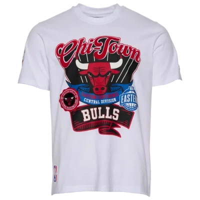 Pro Standard Mens  Chicago Bulls S/s Flex T-shirt In White