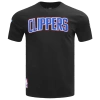 Pro Standard Mens  Clippers Classic Chenille Sj Tee In Black