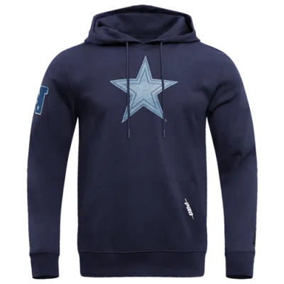 Pro Standard Mens Dallas Cowboys  Cowboys Pullover Hoodie In Blue