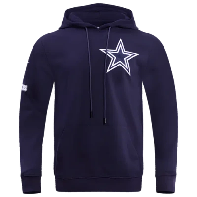 Pro Standard Mens Dallas Cowboys  Cowboys Pullover Hoodie In Blue